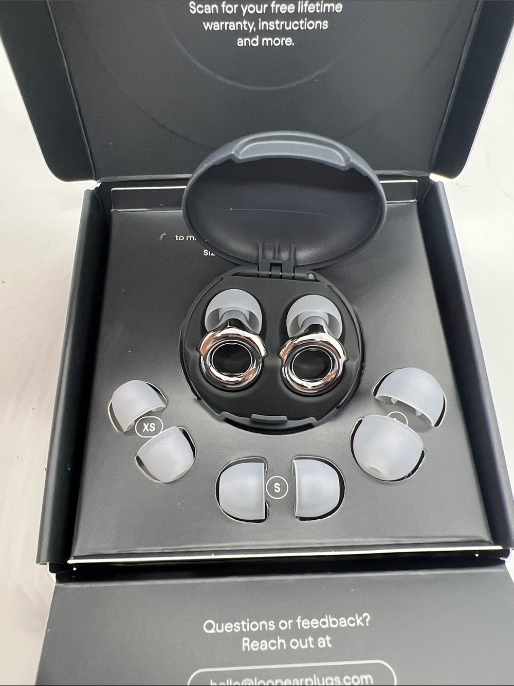 Loop Experience 2 Silver Earbuds NIB - Picture 7 of 9